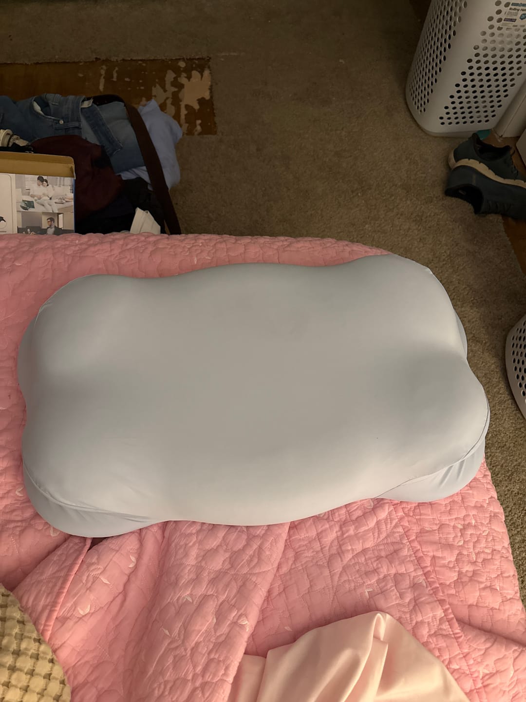 Customer photo review of CloudAlign™ Pillow