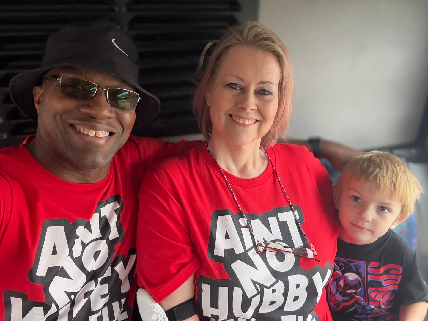 Customer photo review of Ain't No Hubby Like The One I Got | Deluxe Tee