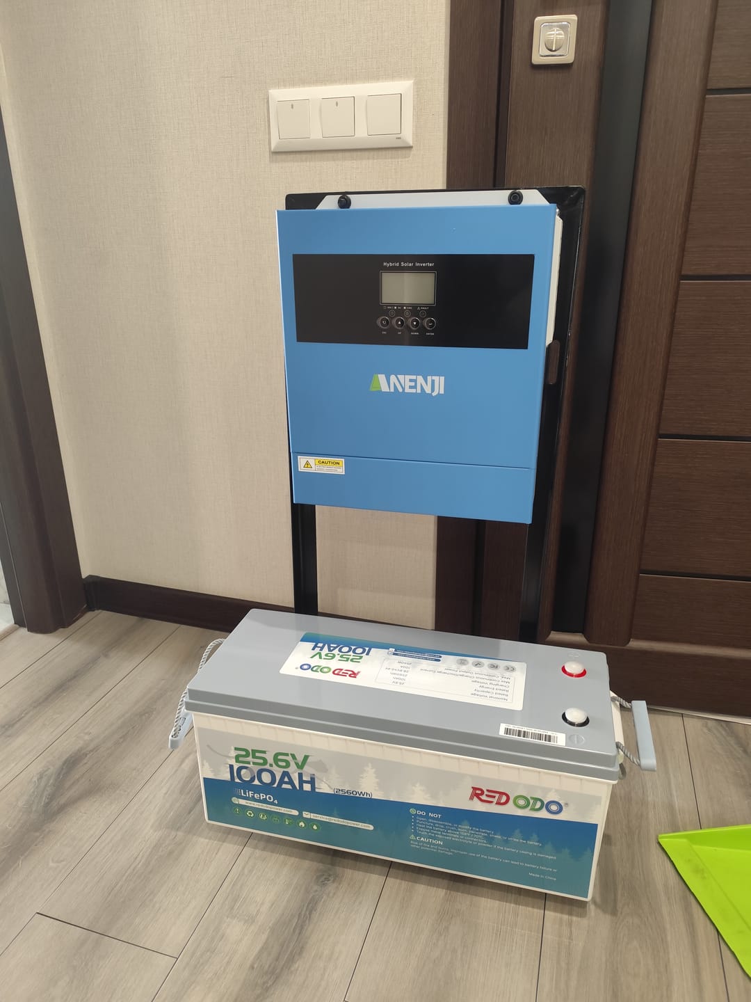 Customer photo review of 【Україна】Redodo 24V 100Ah акумулятор LiFePO4 глибокого циклу BMS 100A