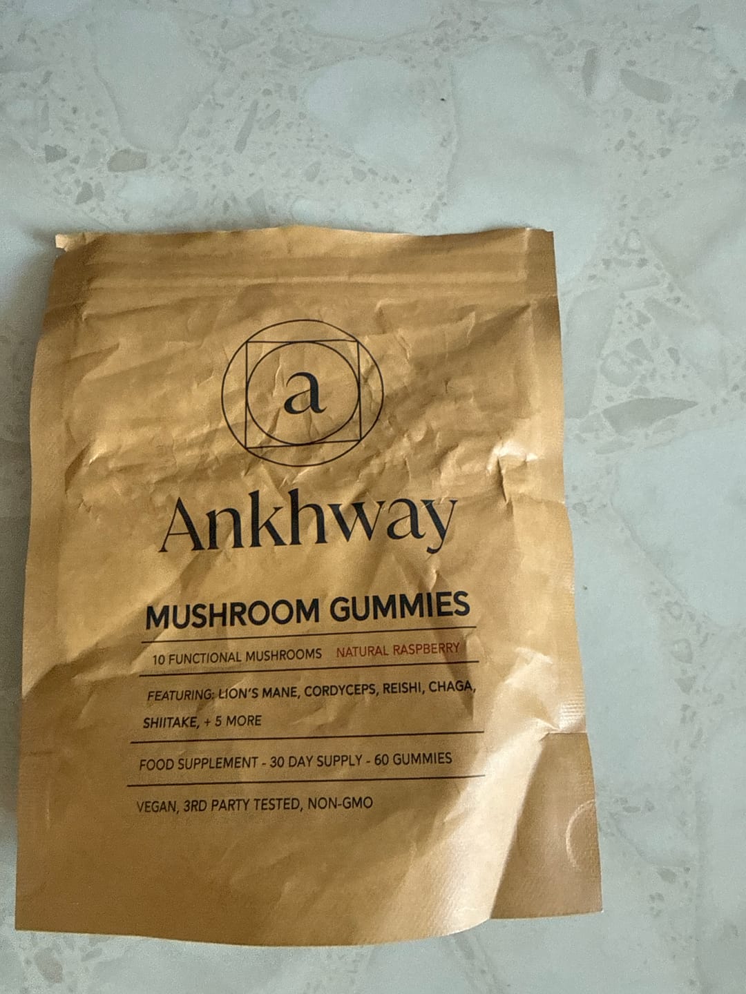 Customer photo review of Mushroom Gummies