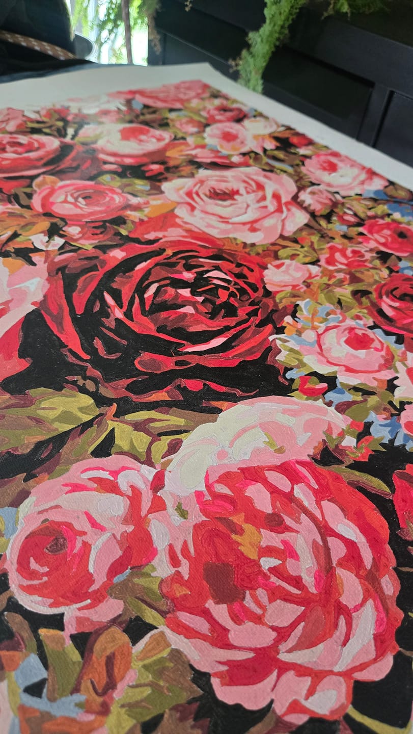 Customer photo review of Fleurs Romantiques