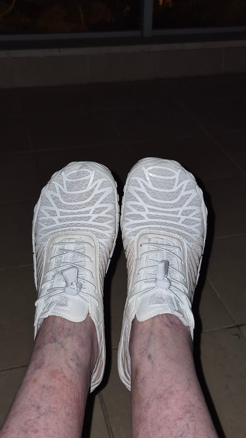 Customer photo review of Finally Walk Pain-Free Again With Our Grounding Barefoot Shoes