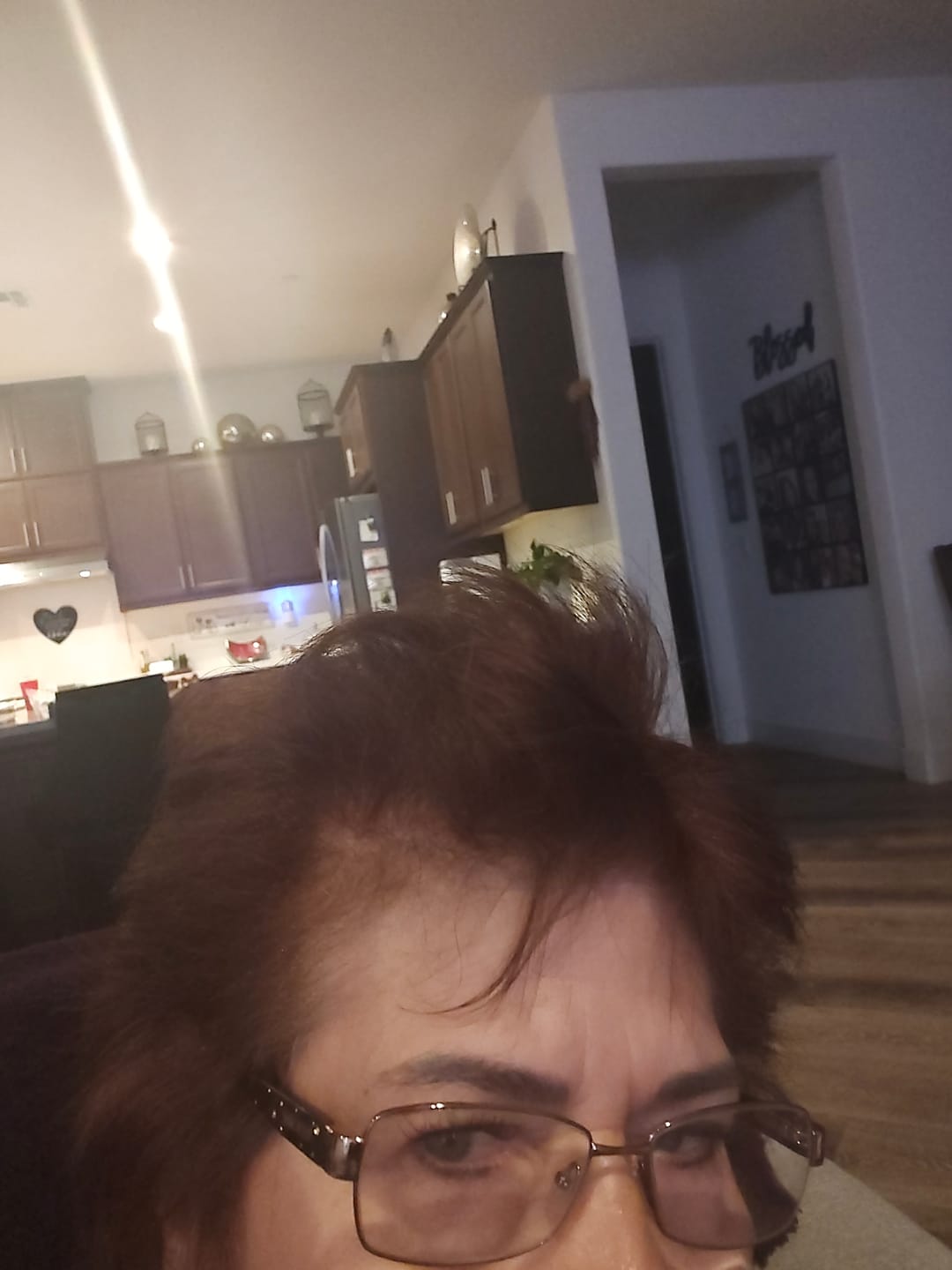 Customer photo review of Instant Dye Shampoo