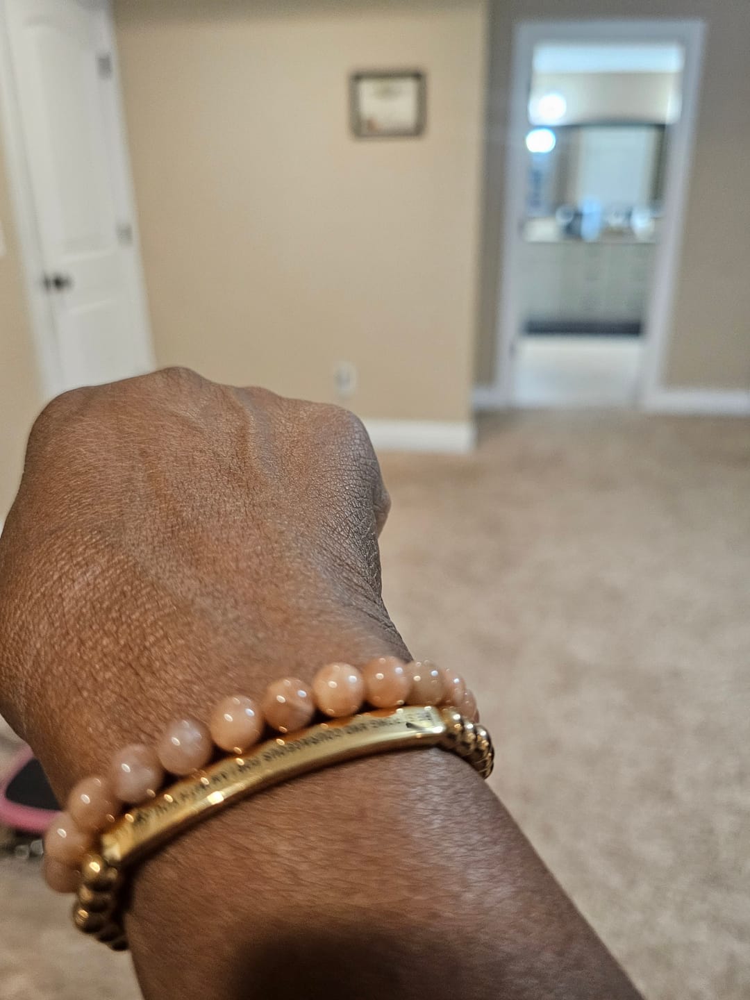 Customer photo review of BE STRONG AND COURAGEOUS FOR I AM WITH YOU JOSHUA 1:9 (POS)
