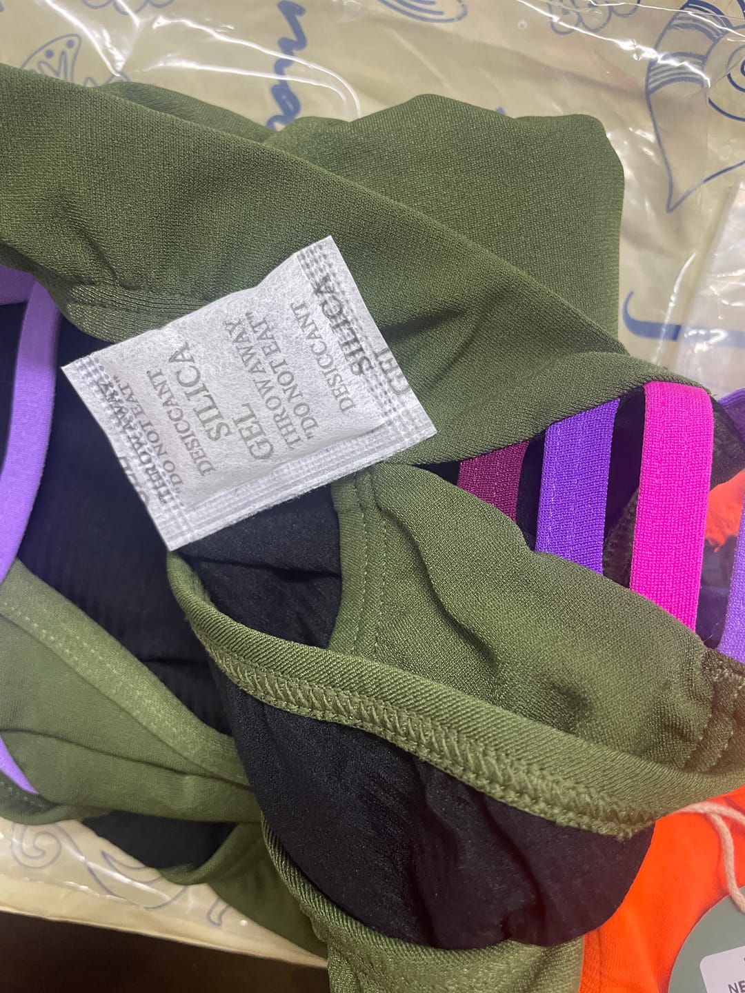 Customer photo review of ZAMBIA ONE PIECE - Olive|Lilac Haze