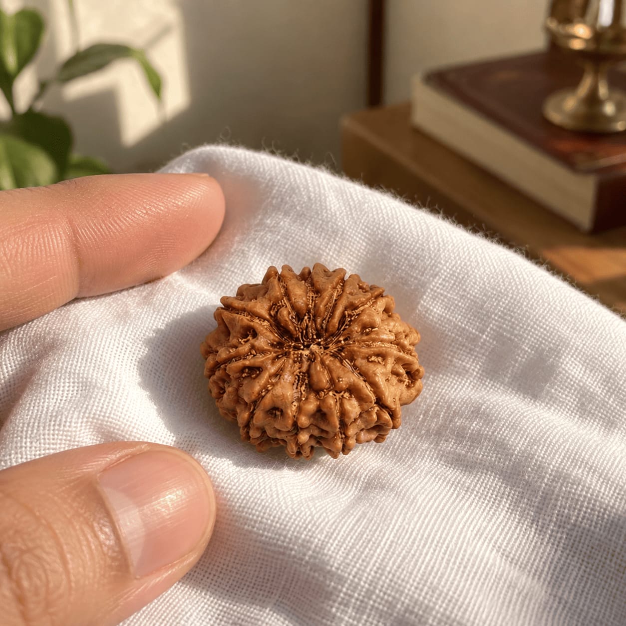 Customer photo review of 11 Mukhi Rudraksha (Nepali)