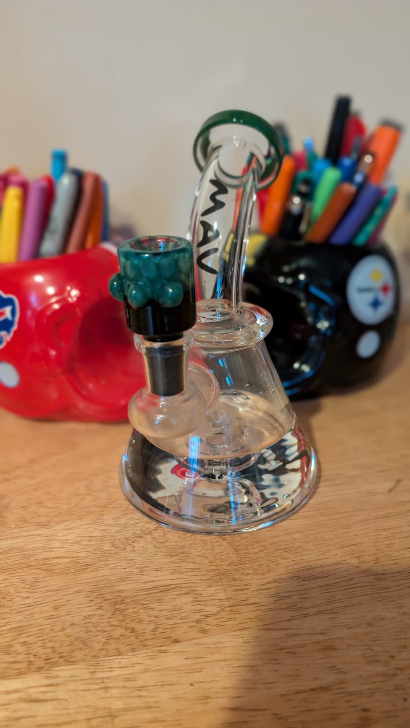 Customer photo review of Mini Bent Neck Beaker