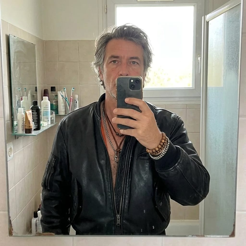 Customer photo review of Luxus Herbst Winter Lederjacke