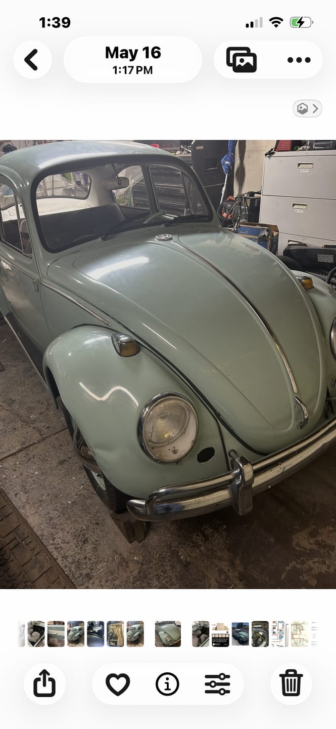 Customer photo review of VOLKSWAGEN Bahama Blue L519 | OEMatch Automotive Spraycan