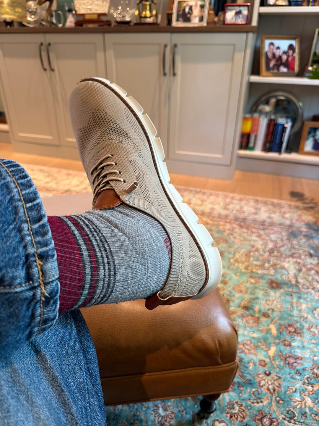 Customer photo review of Ultra Comfy Shoes "Secret Offer" Buy 1 Get 1 Free