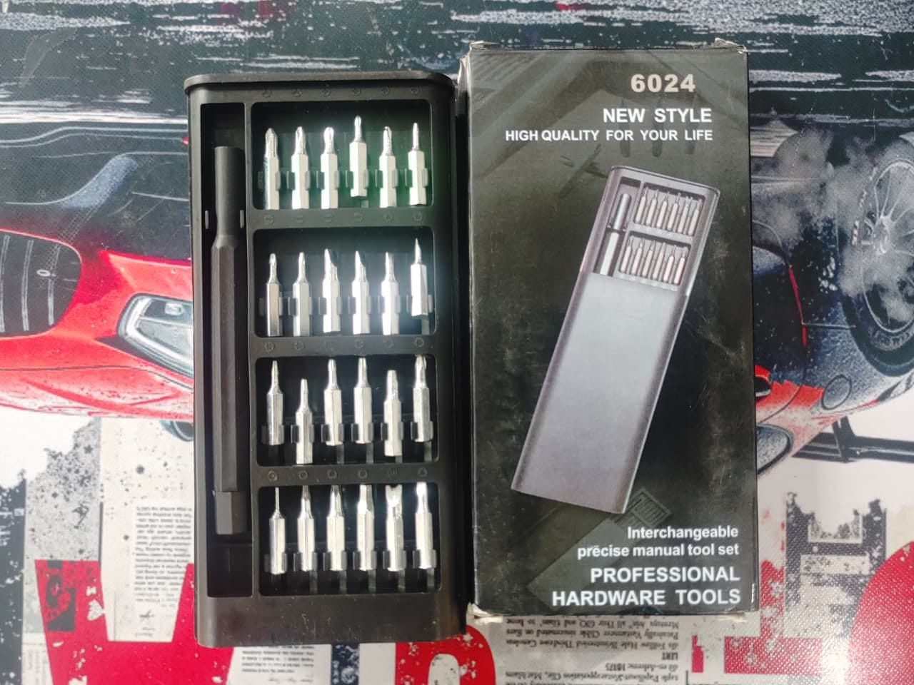 Customer photo review of Professional Hardware Tools 24 in 1