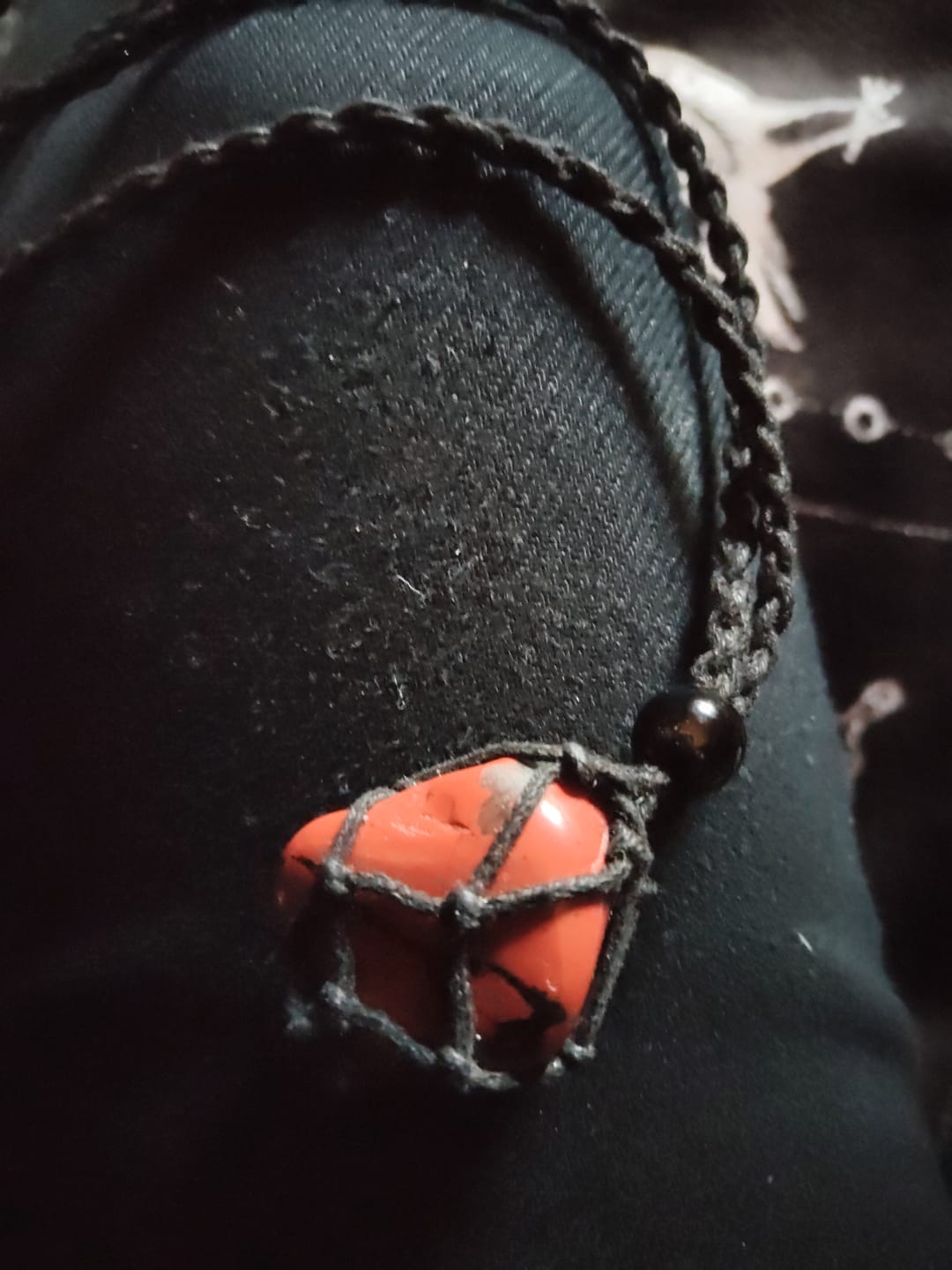 Customer photo review of Red jasper - Tumblestone