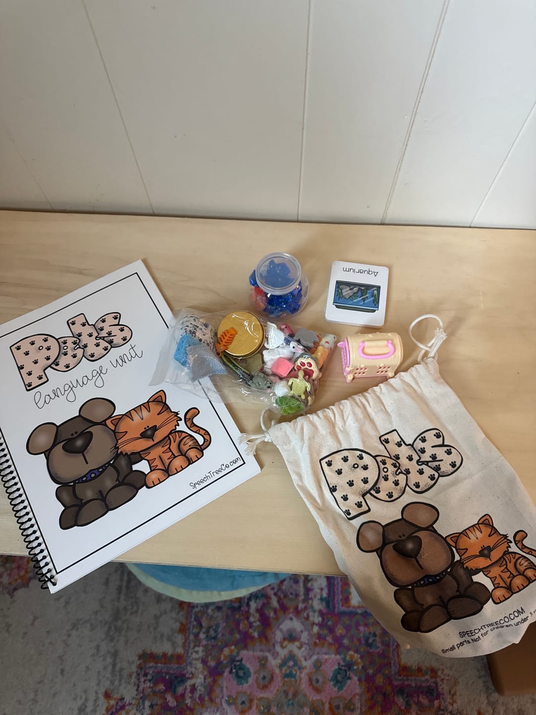 Customer photo review of Comprehensive Pet Themed Language Unit 🐾 🐈