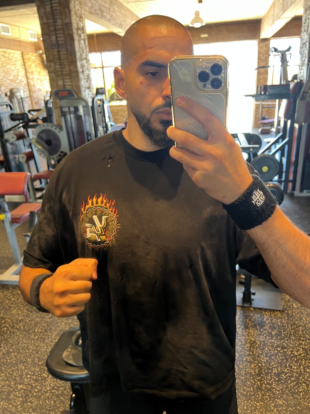 Customer photo review of 4008 - Ring of Fire Tees