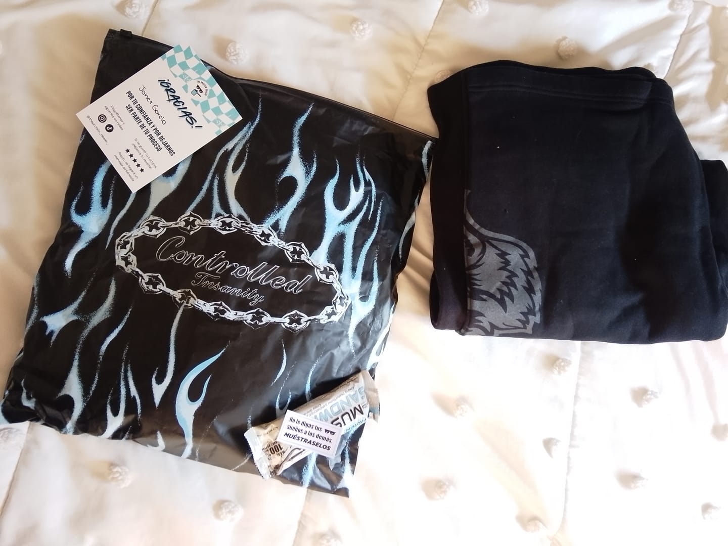 Customer photo review of LOYALTY FRVR LENNOX SWEAT PANTS