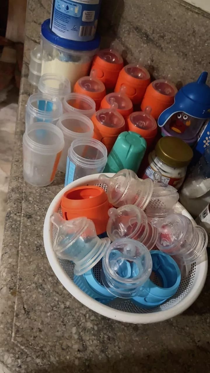 Customer photo review of PopYum Baby Bottle - 3pcs 9oz Bottle
