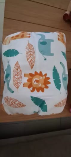 Customer photo review of Stillkissen für Babys