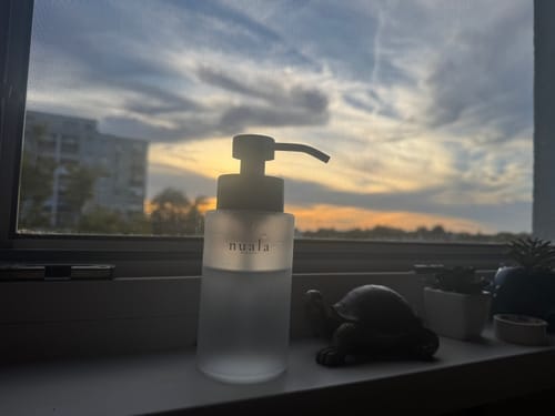 Customer photo review of Nuala™ Újratölthető Tablettás Habszappan Szett