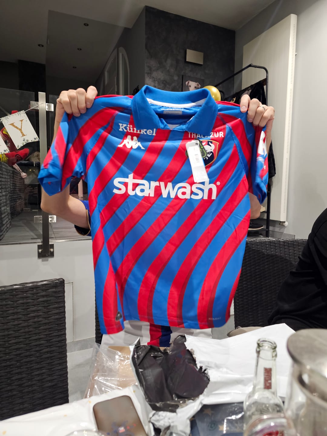 Customer photo review of Maillot Mystère Foot - Homme