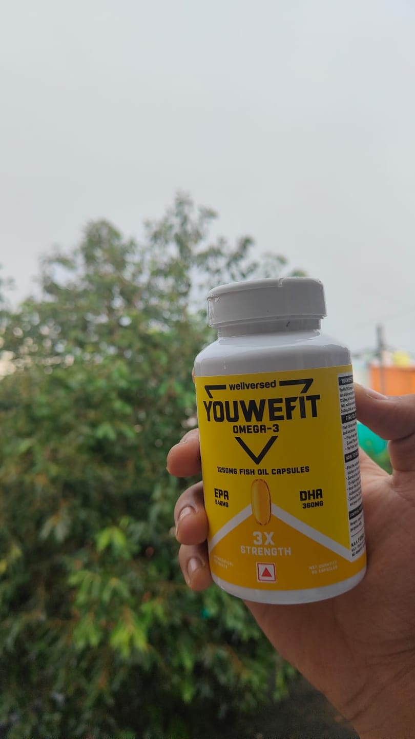 Customer photo review of YouWeFit Omega-3 Fish Oil (60 Capsules), 1250mg