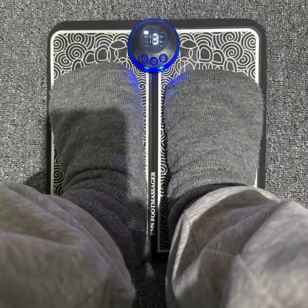 Customer photo review of Estimulador EMS para Pies y Piernas