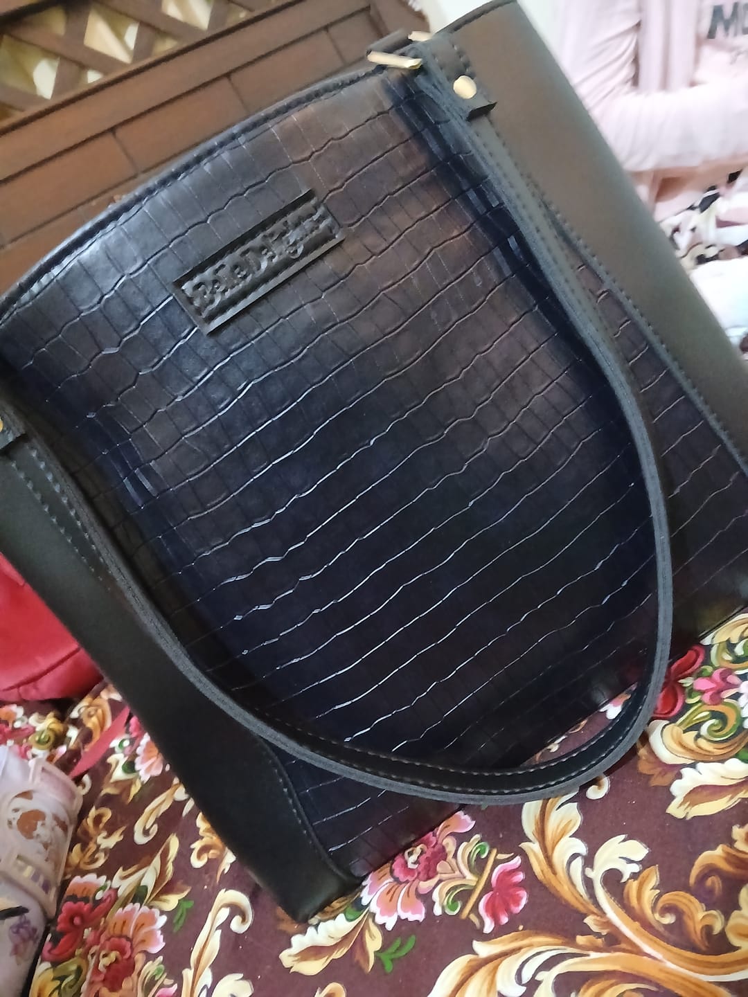 Customer photo review of Belle Coco Tote Bag Black