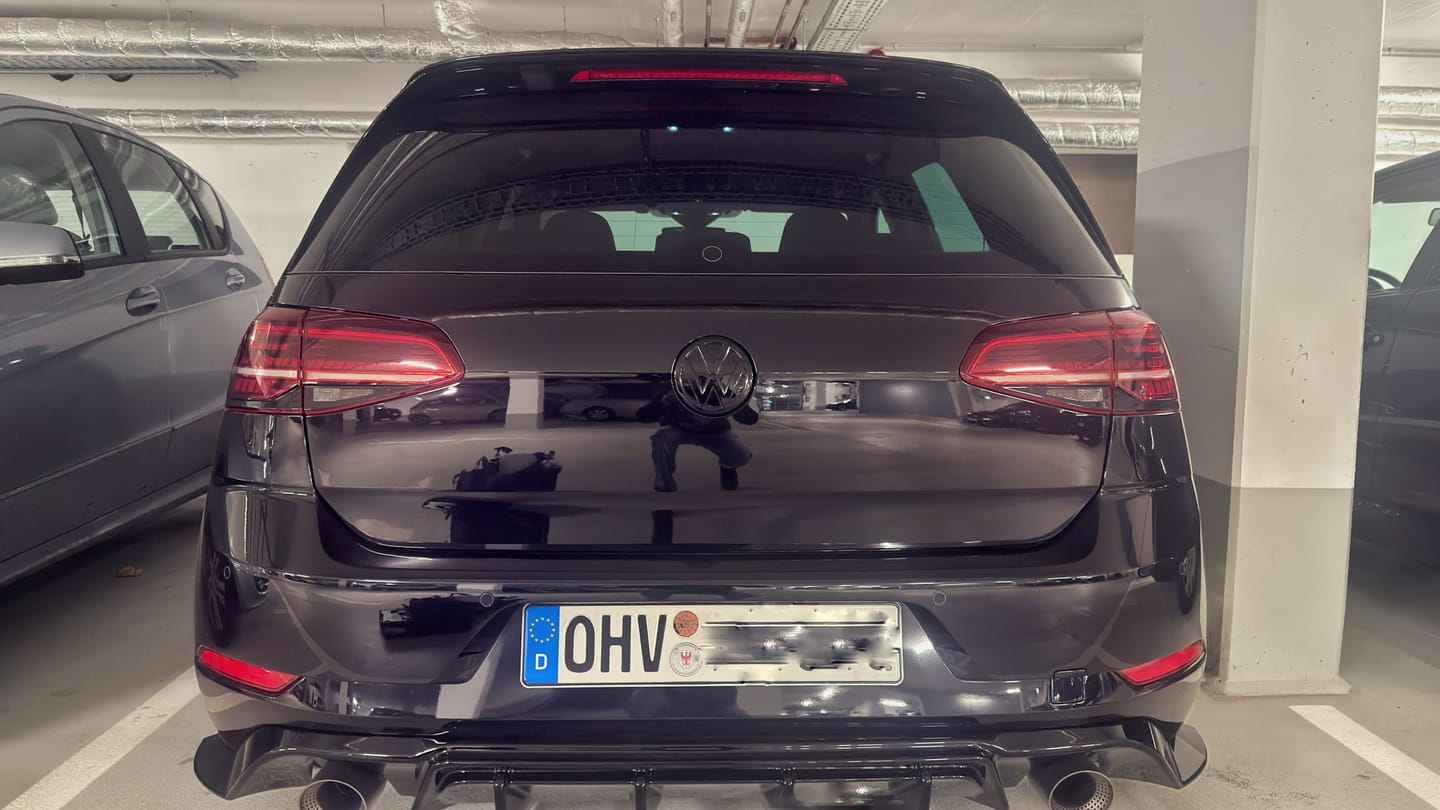Customer photo review of Heckwischer Echtglas Stopfen | VW Volkswagen