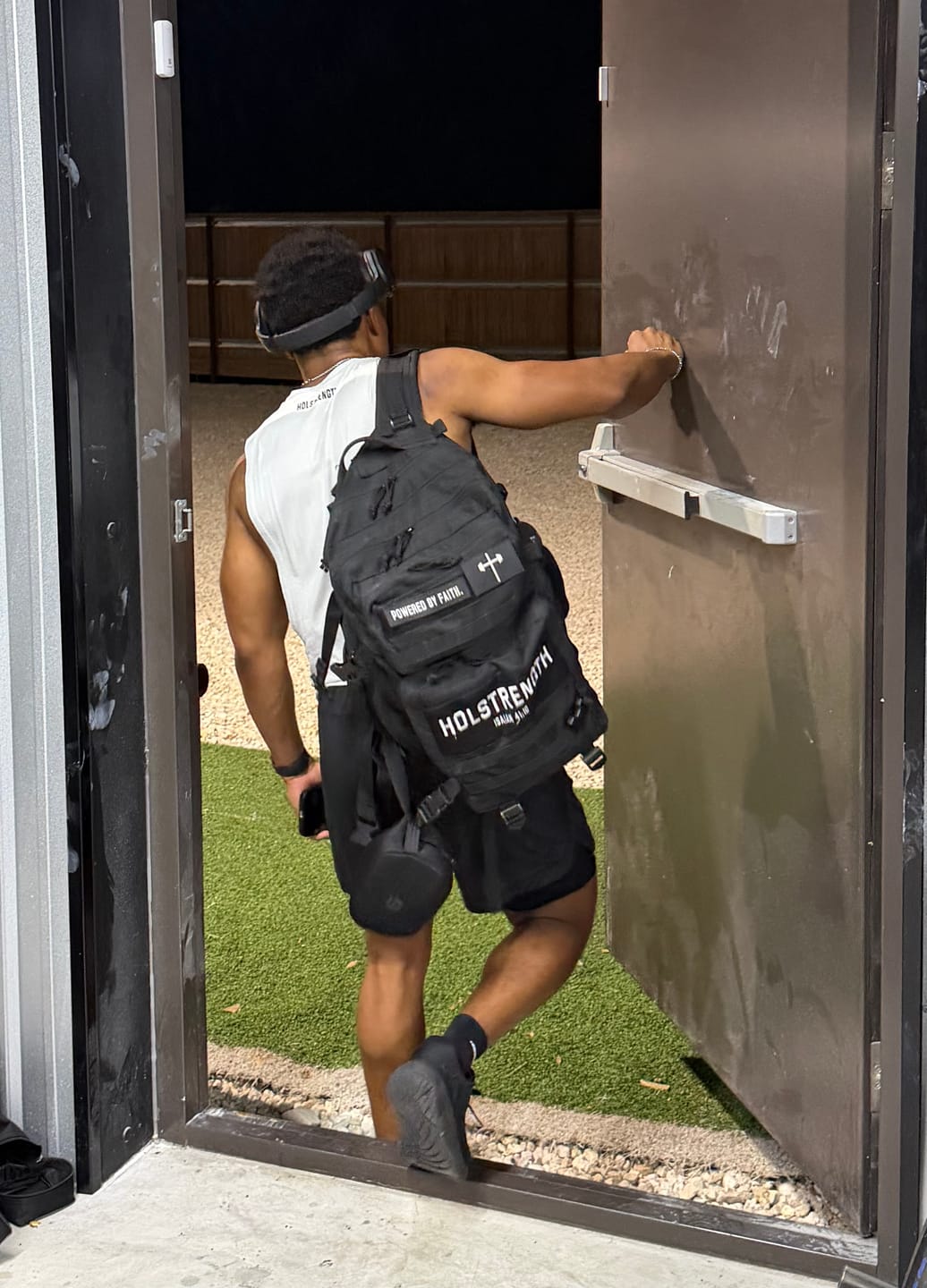 Customer photo review of HolStrength 45L Tactical Backpack