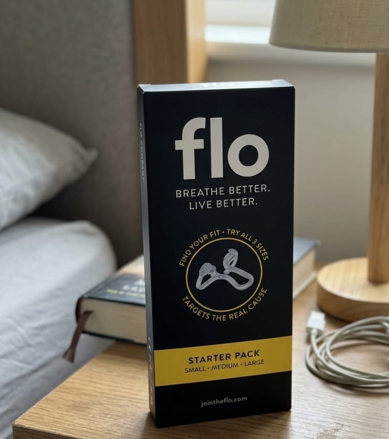 Customer photo review of FLO Nasal Dilator (3 Pack)
