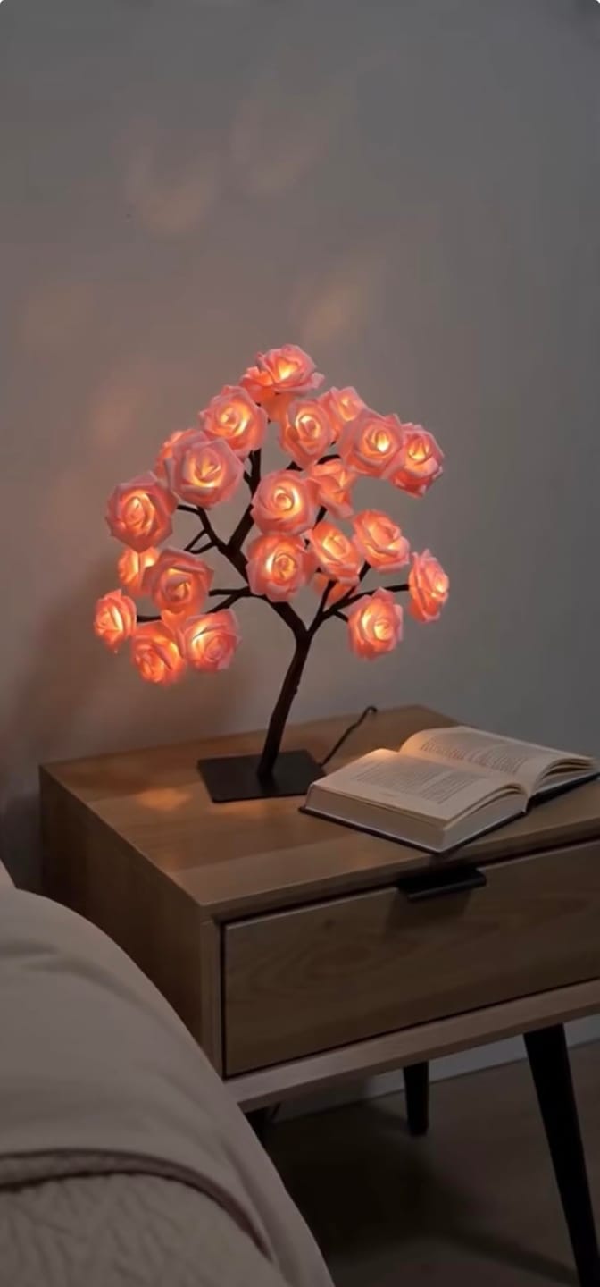 Customer photo review of RoseNest - Touch Control LED Rose Tree Lamp