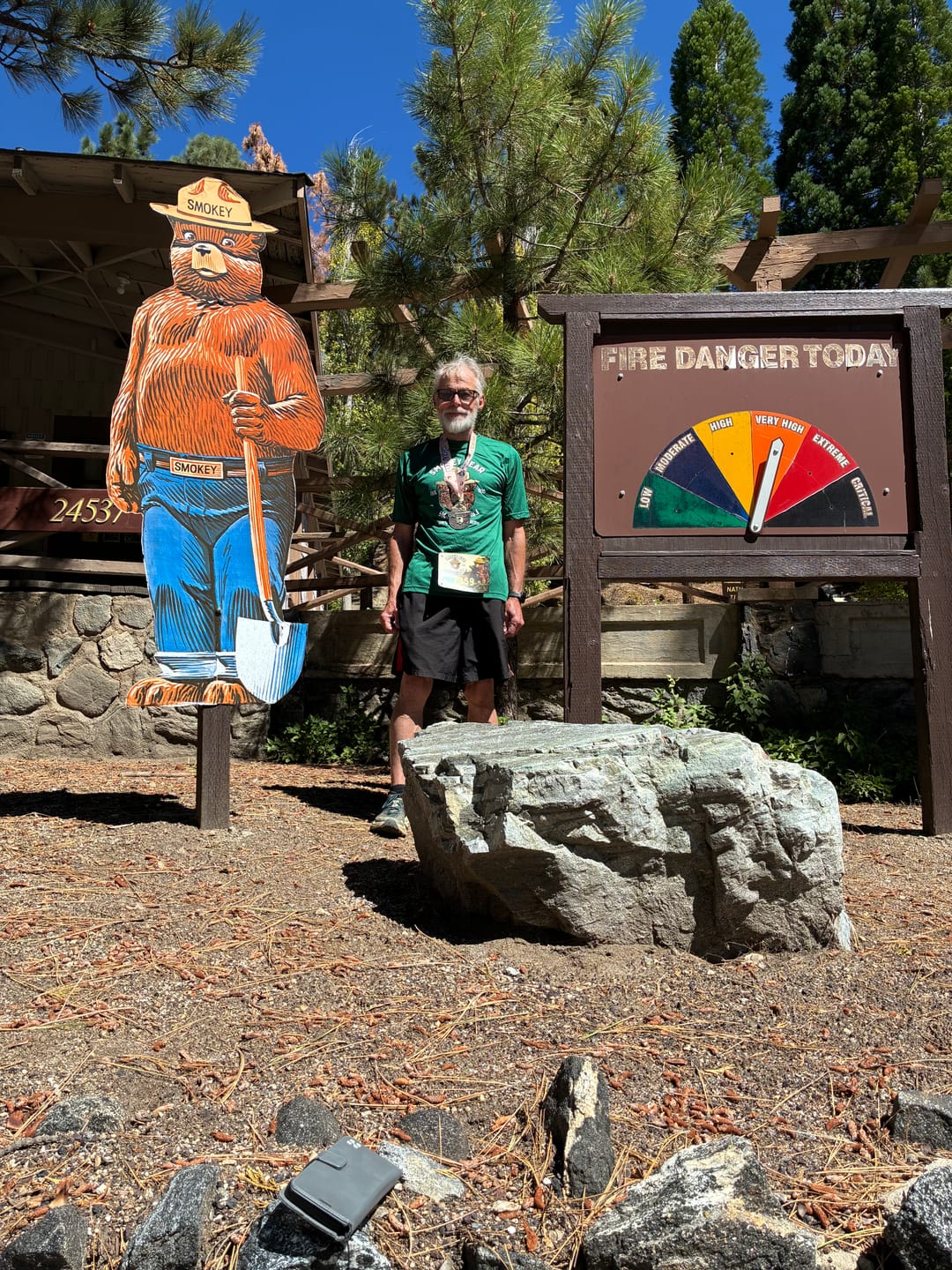 Customer photo review of Smokey Bear 5K/10K/13.1