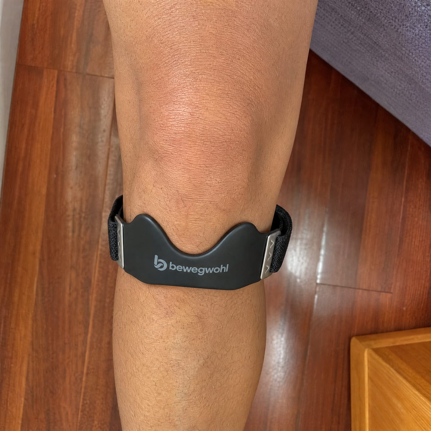 Customer photo review of Bewegwohl Patellaband