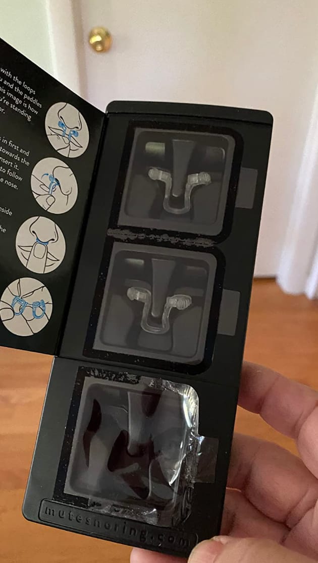 Customer photo review of FLO Nasal Dilator (3 Pack)