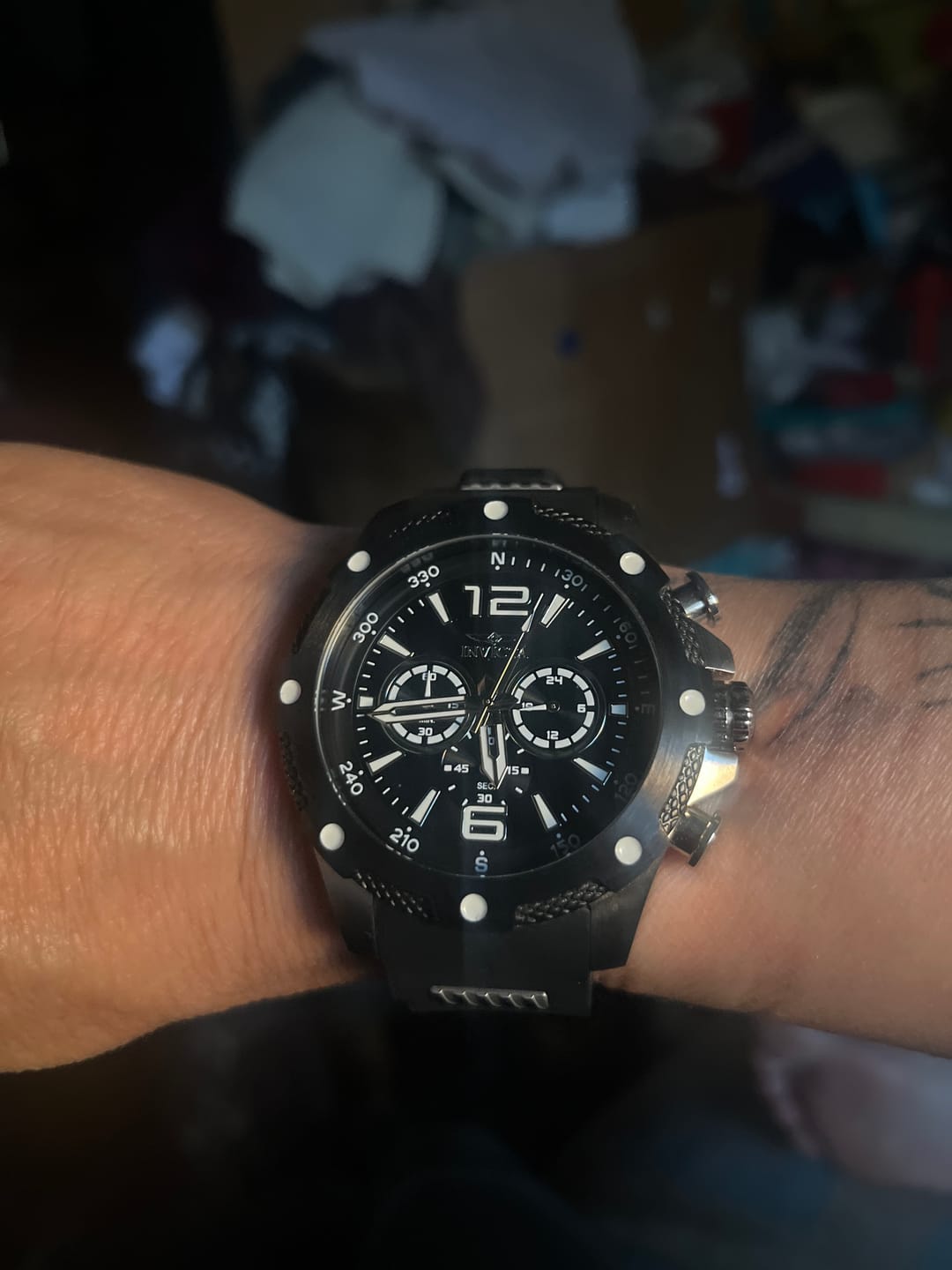 Customer photo review of Reloj Deportivo para Hombre Invicta I-Force 39998 - Negro