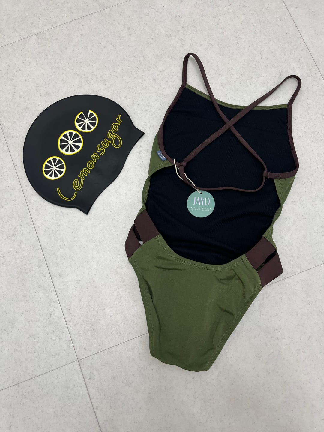 Customer photo review of IBIZA ONE PIECE - Olive|Cacao