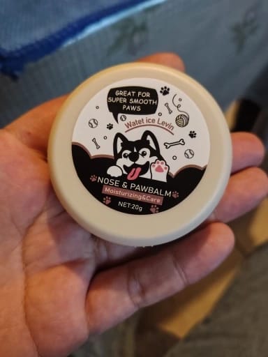 Customer photo review of Nose & Paw Repair Balm