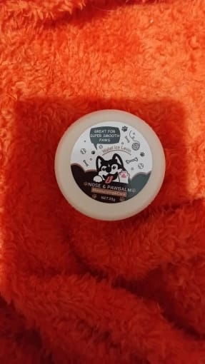Customer photo review of Nose & Paw Repair Balm