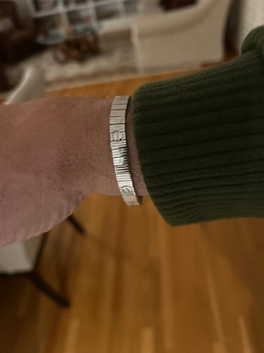 Customer photo review of 18K Celestial Love Unlimited Bracelet