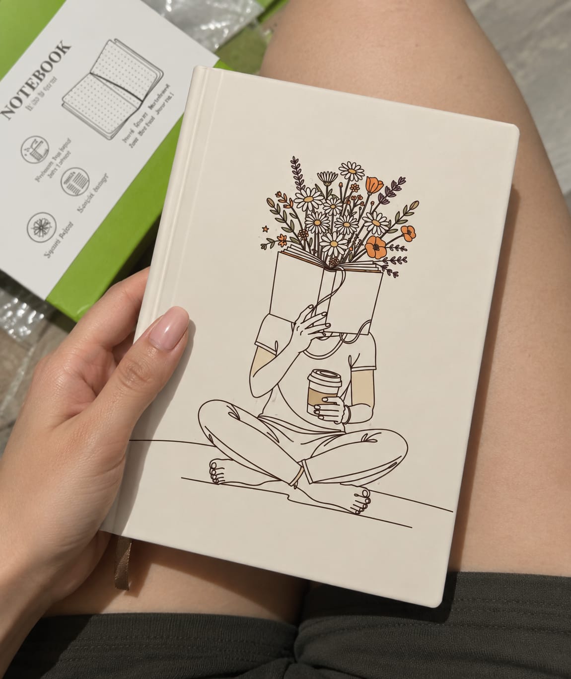 Customer photo review of Unfiltered Notes Hardcover Journal