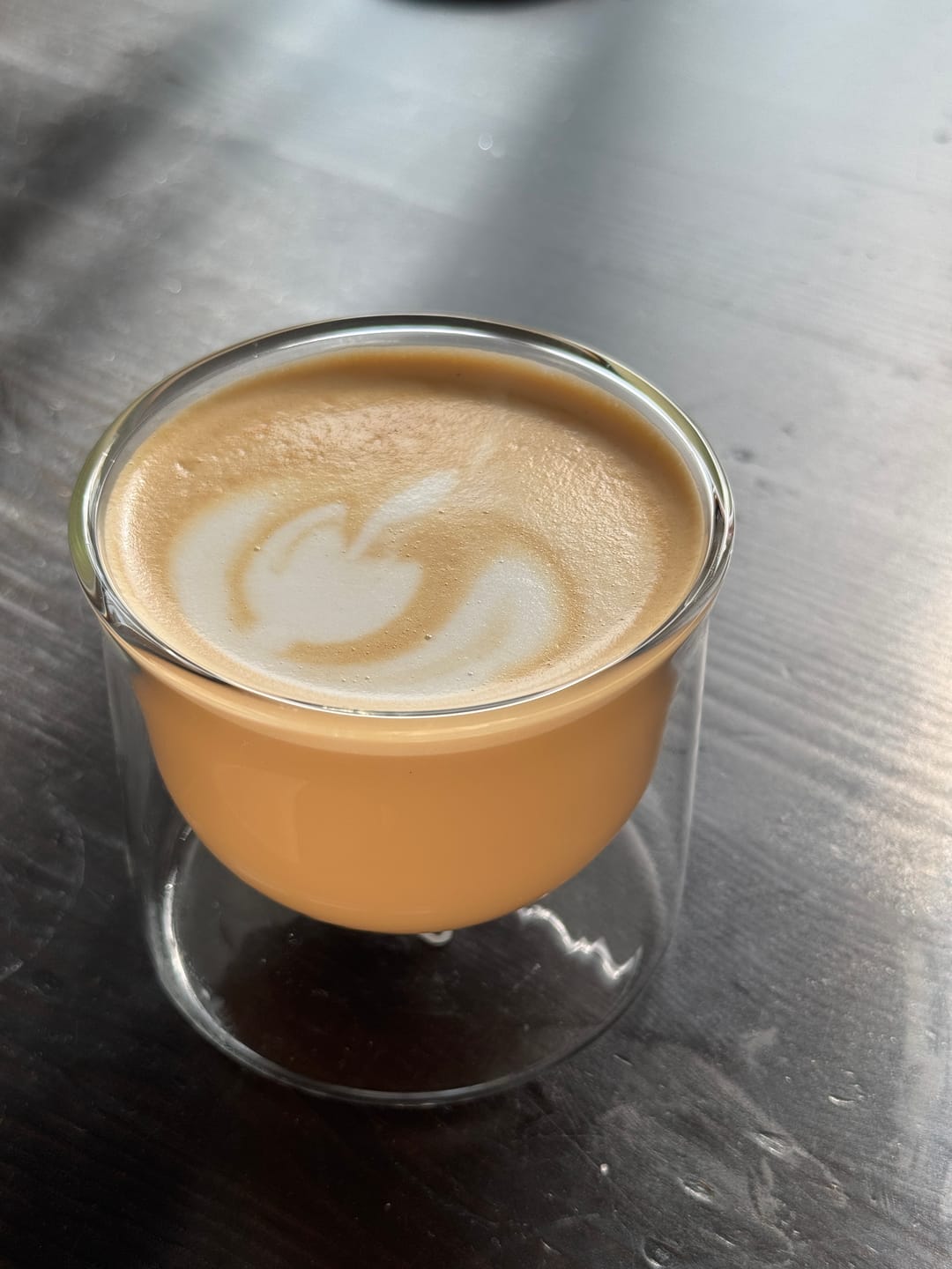 Customer photo review of FLUR Latte XL Glasses