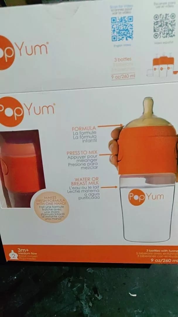 Customer photo review of PopYum Baby Bottle - 3pcs 9oz Bottle
