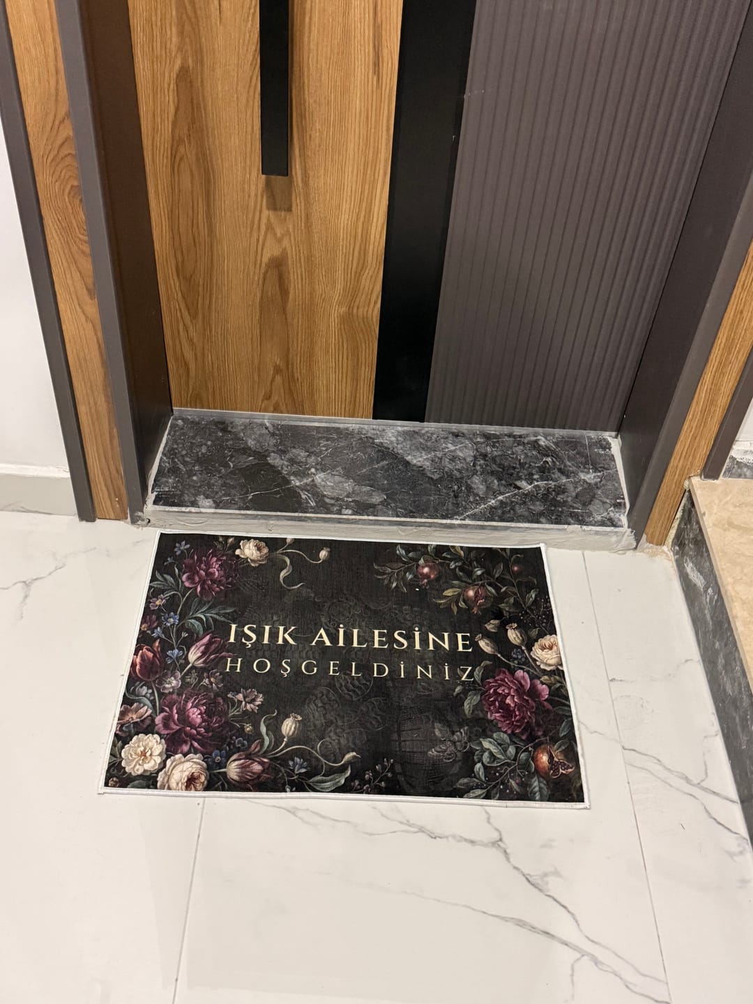 Customer photo review of Hasbahçe Kişiye Özel Paspas