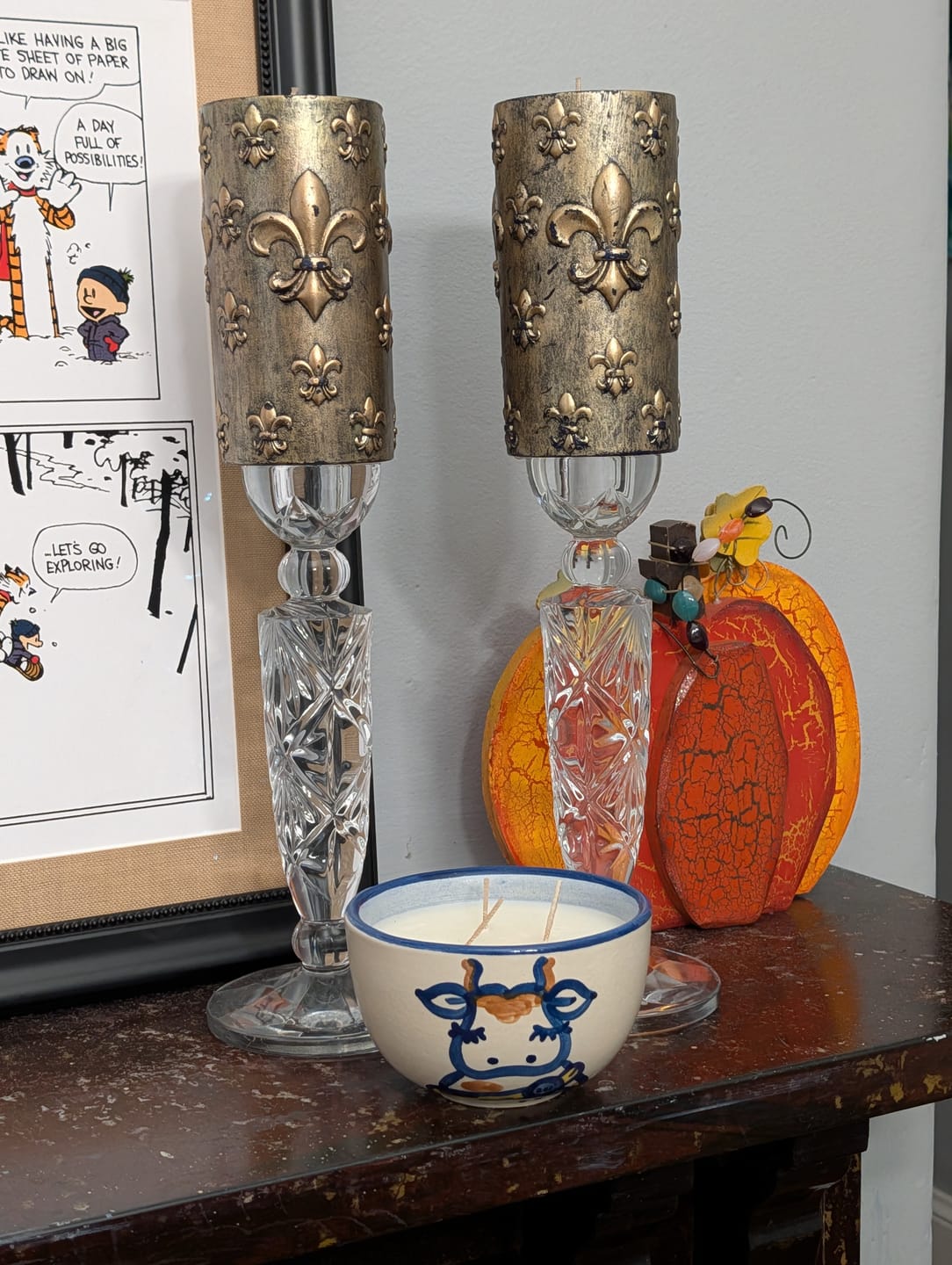 Customer photo review of Pride of the Bovine World Candle