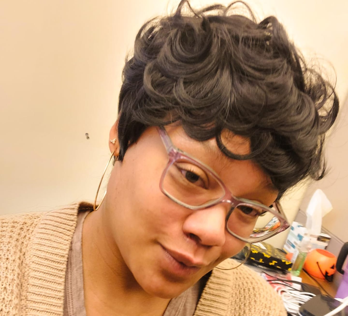 Customer photo review of Pixie Cut Wig | 100% Human Hair | Glueless & Beginner Friendly | Ready to Wear