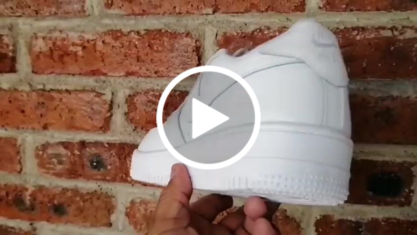 Customer video review of Tenis Air Force 1 Blanco Total Piel 1.1