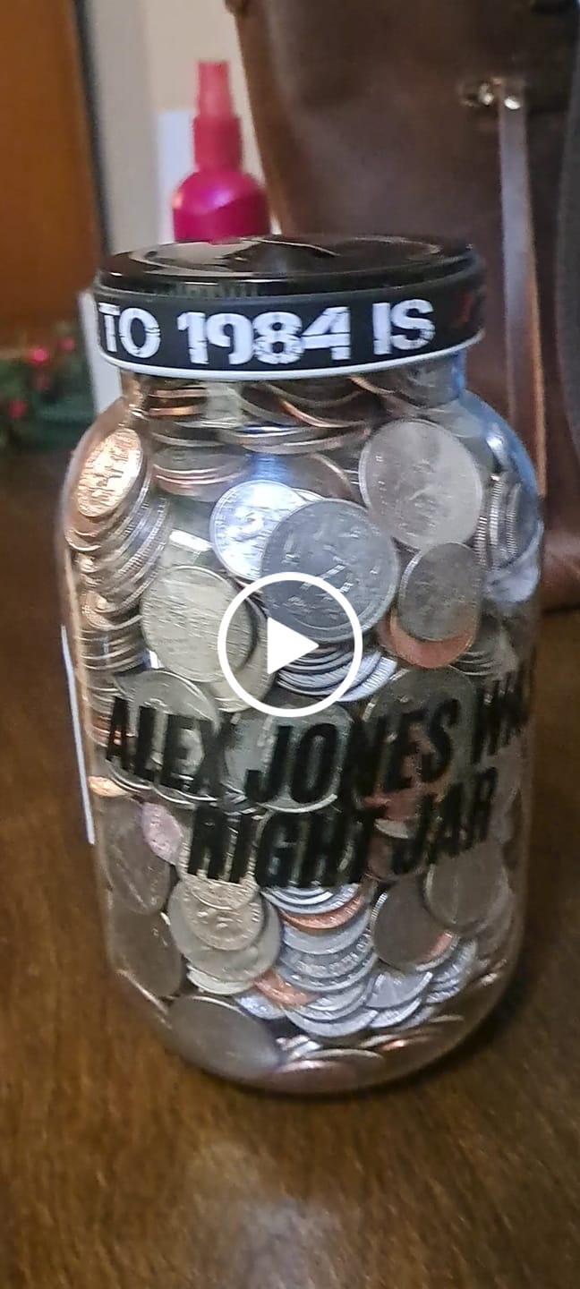 Customer video review of Alex Jones Was Right Collectible Jar