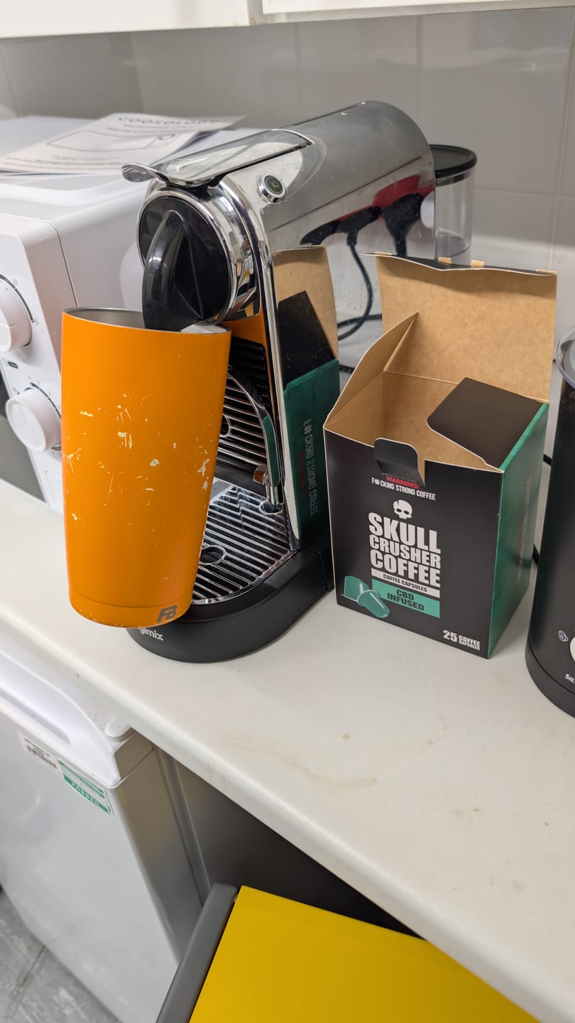 Customer photo review of Nespresso® Capsules - Infused