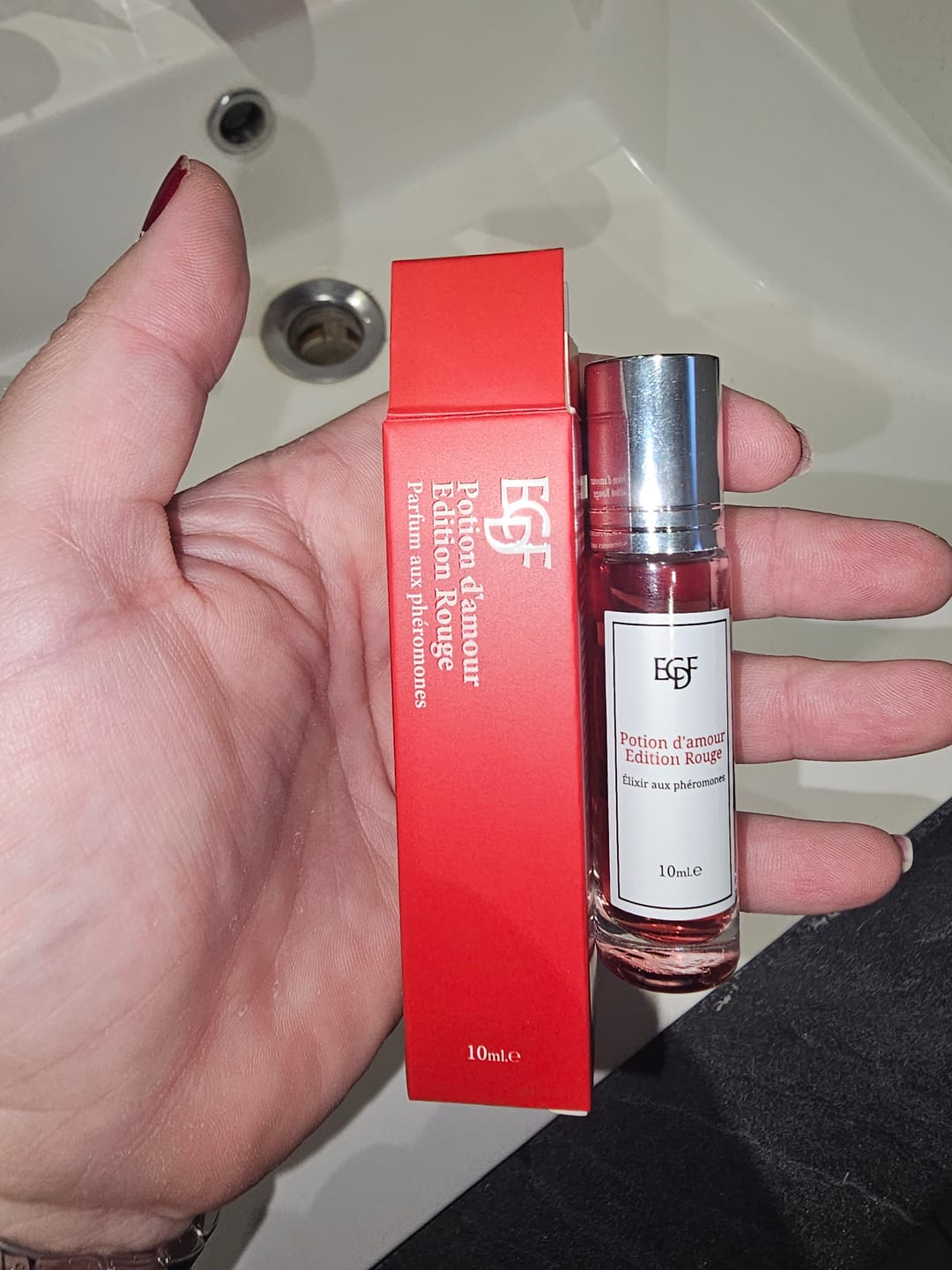 Customer photo review of Elixir Aux Phéromones