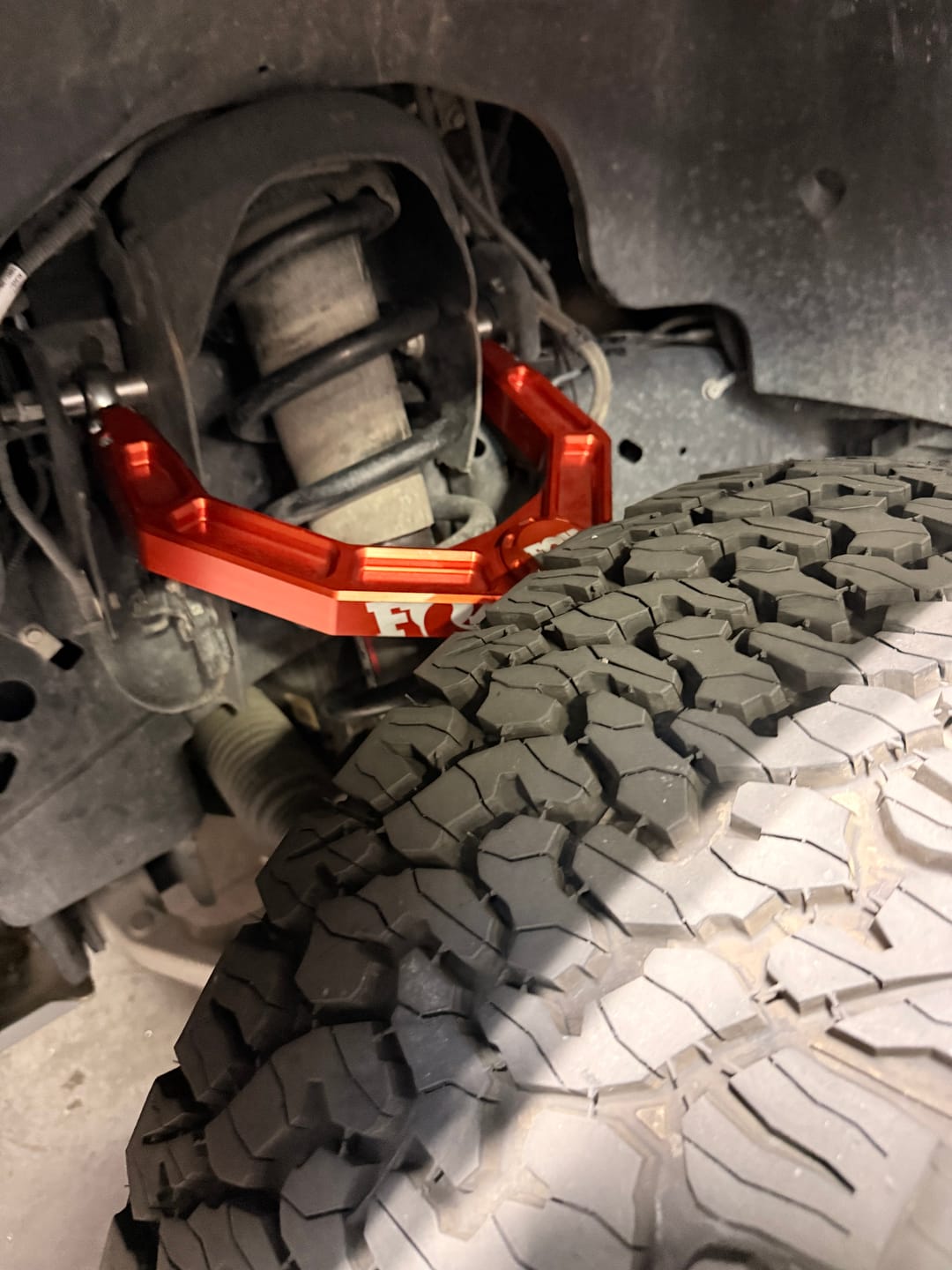 Customer photo review of Fox 2017+ Ford F150 Raptor & Raptor R Billet Upper Control Arms