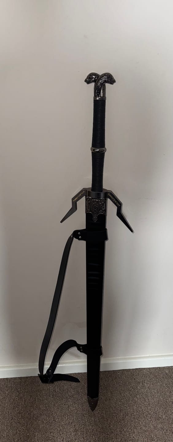 Customer photo review of The Witcher III - Geralt's Silver Sword